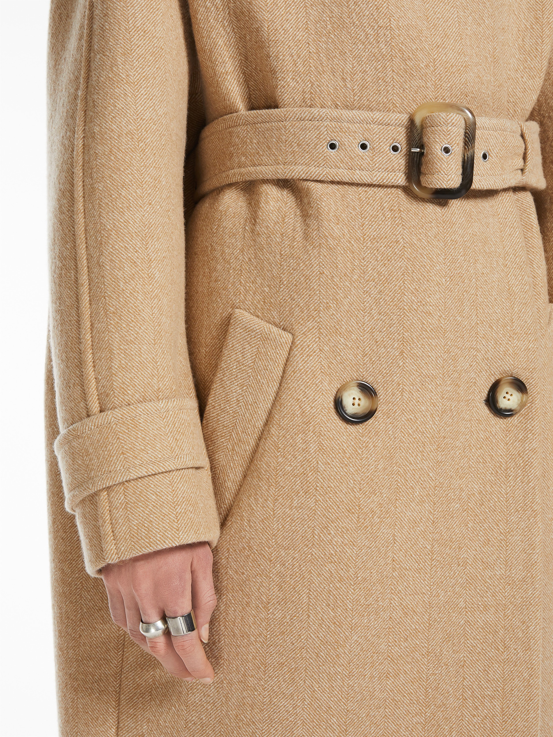 ADATTI Comfort-fit wool-blend coat - 6