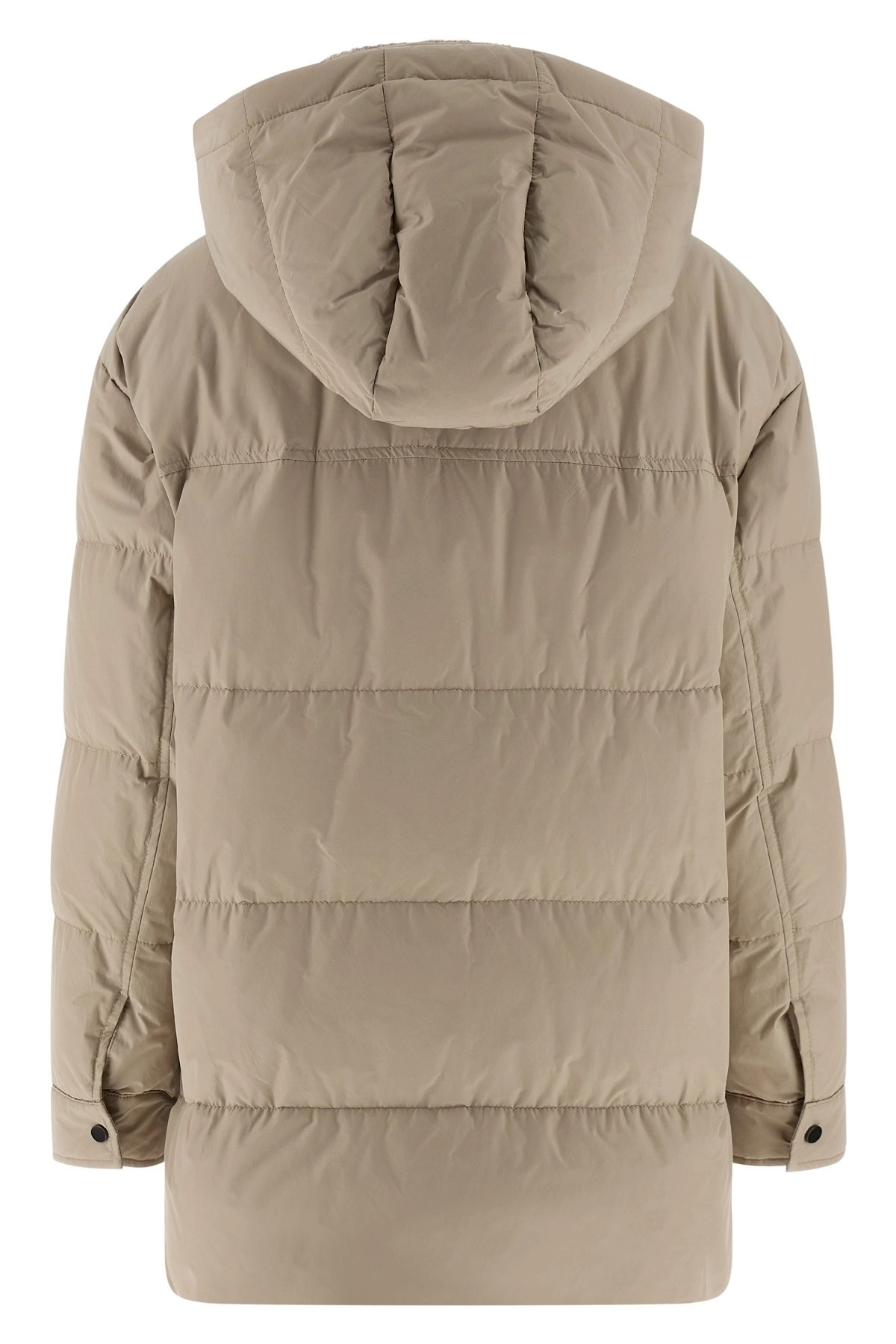 Knitted neck down jacket - 2