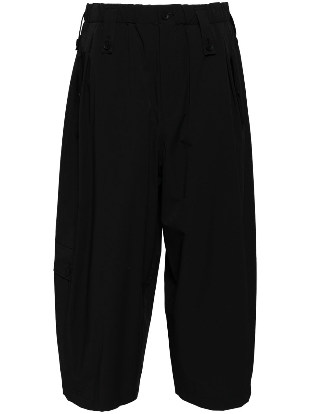 wide-leg cropped trousers - 1