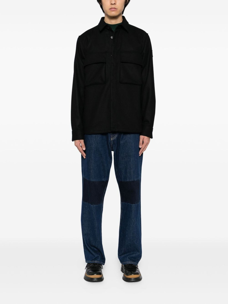 Belstaff logo-patched jacket outlook