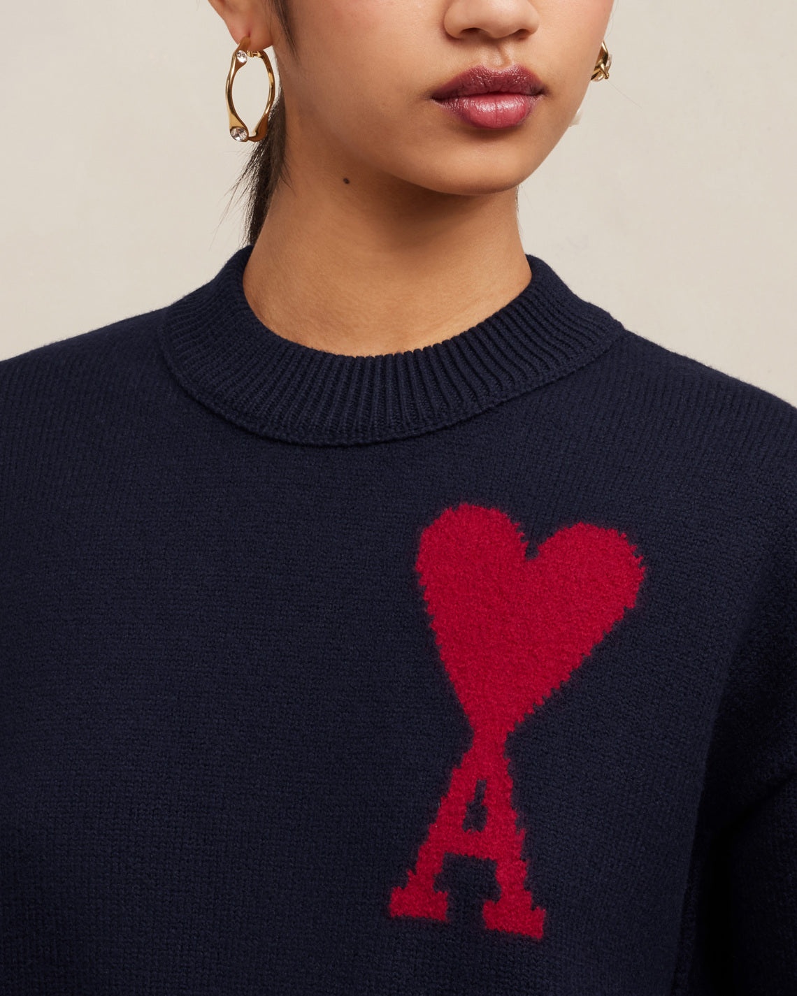 RED AMI DE COEUR SWEATER - 4