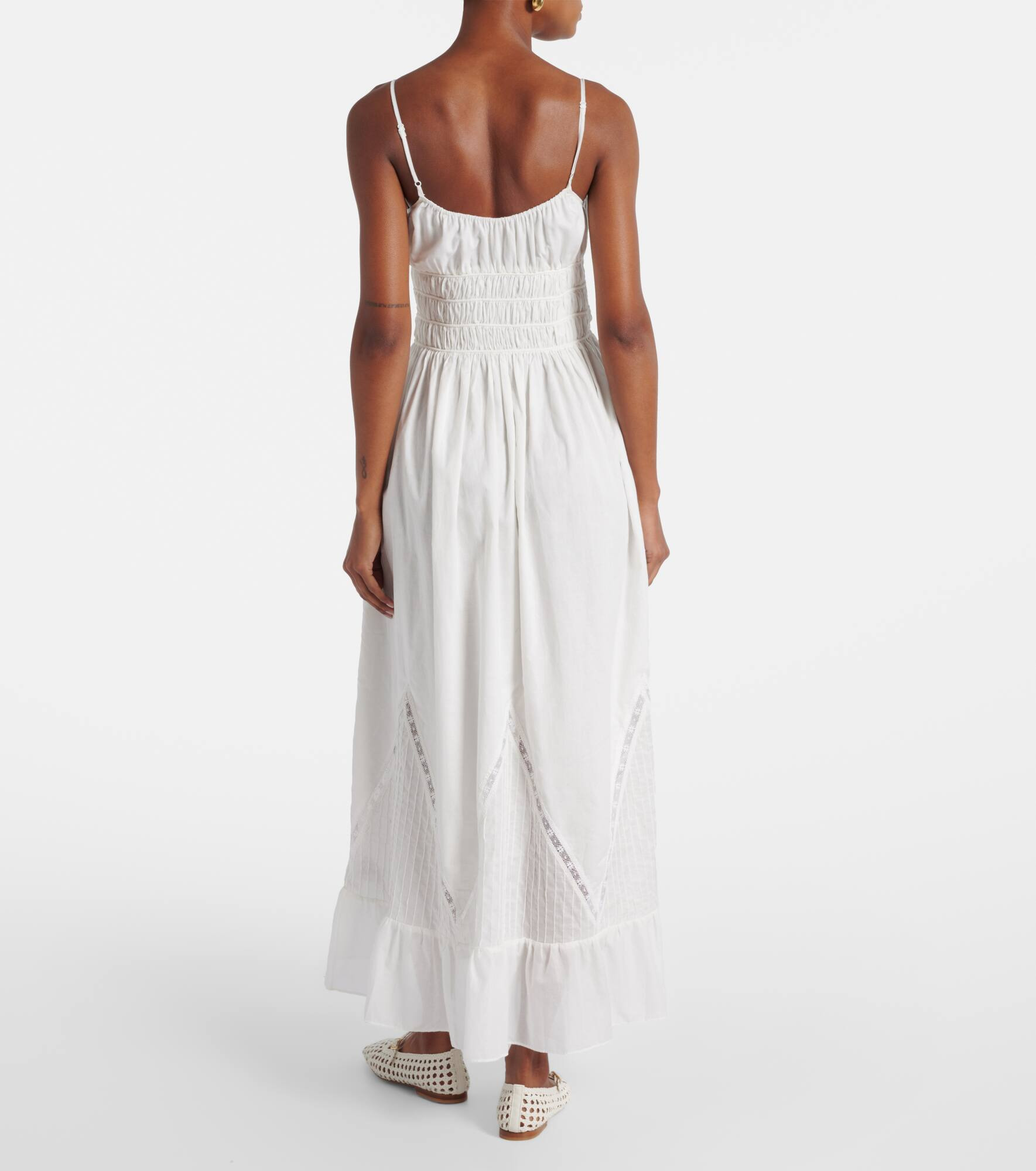Meline cotton voile maxi dress - 3
