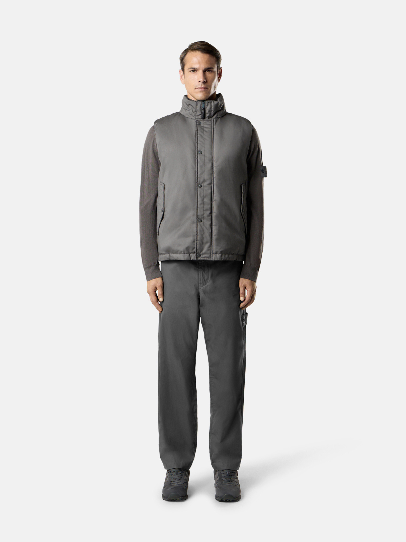 G100015 PERFORMANCE TWILL WOOL-TC_STONE ISLAND GHOST - 2