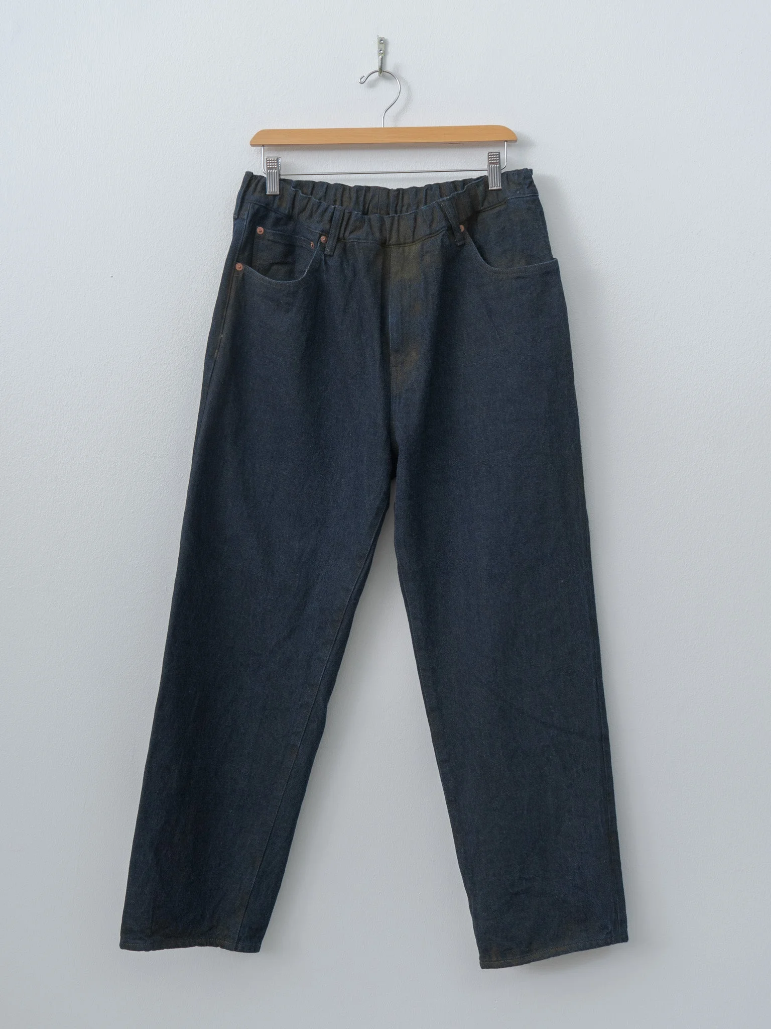 5 Pocket Easy Pants - Yellow Ochre - 1