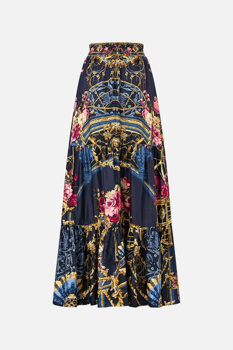 HIGH WAISTED TIERED SKIRT 8