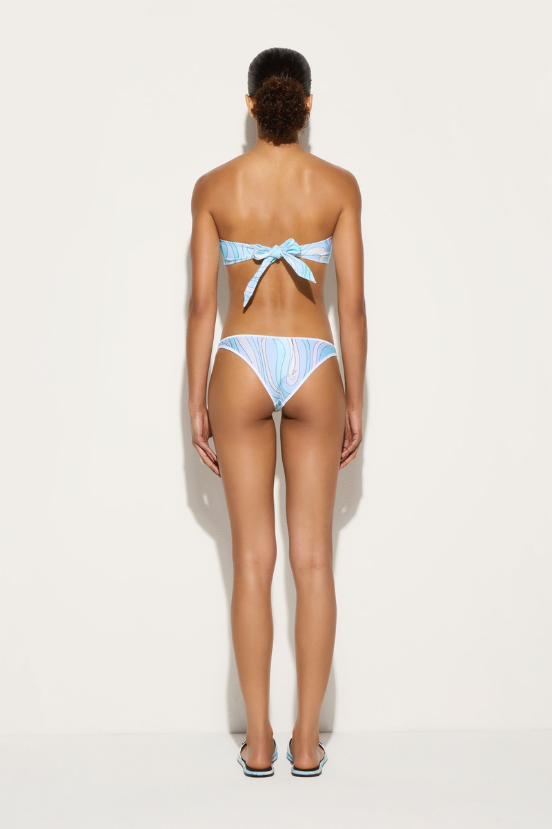 MARMO PRINT BANDEAU BIKINI TOP 4