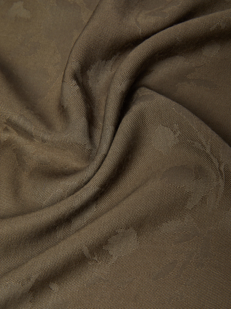 TESSILE Jacquard wool stole 3