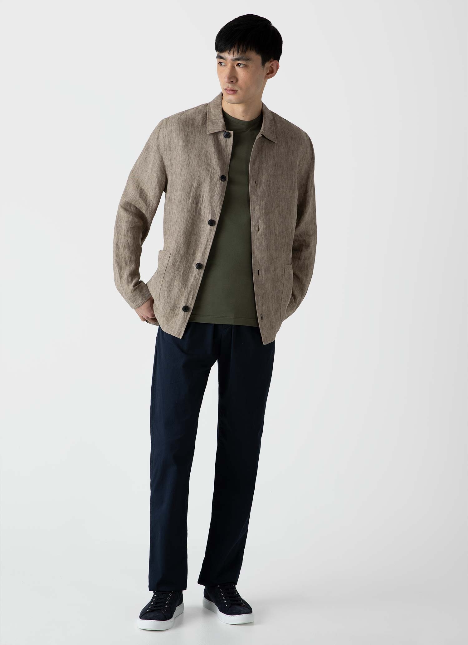 Twill Drawstring Trouser - 2