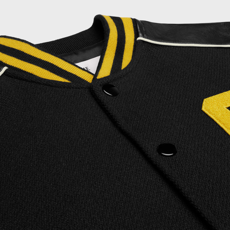 classic teddy jacket in textured wool 3