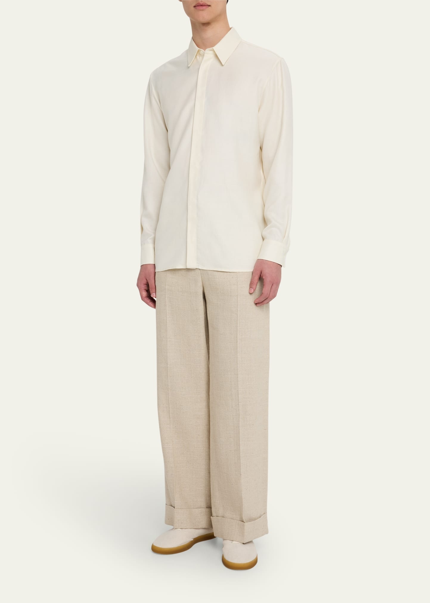 Men's Nicolas Concealed-Placket Sport Shirt - 2