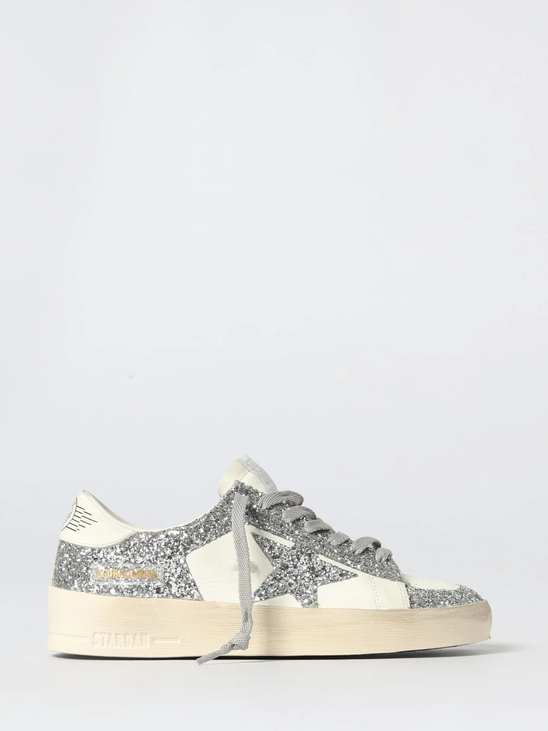 Stardan Golden Goose sneakers in leather and glitter - 1