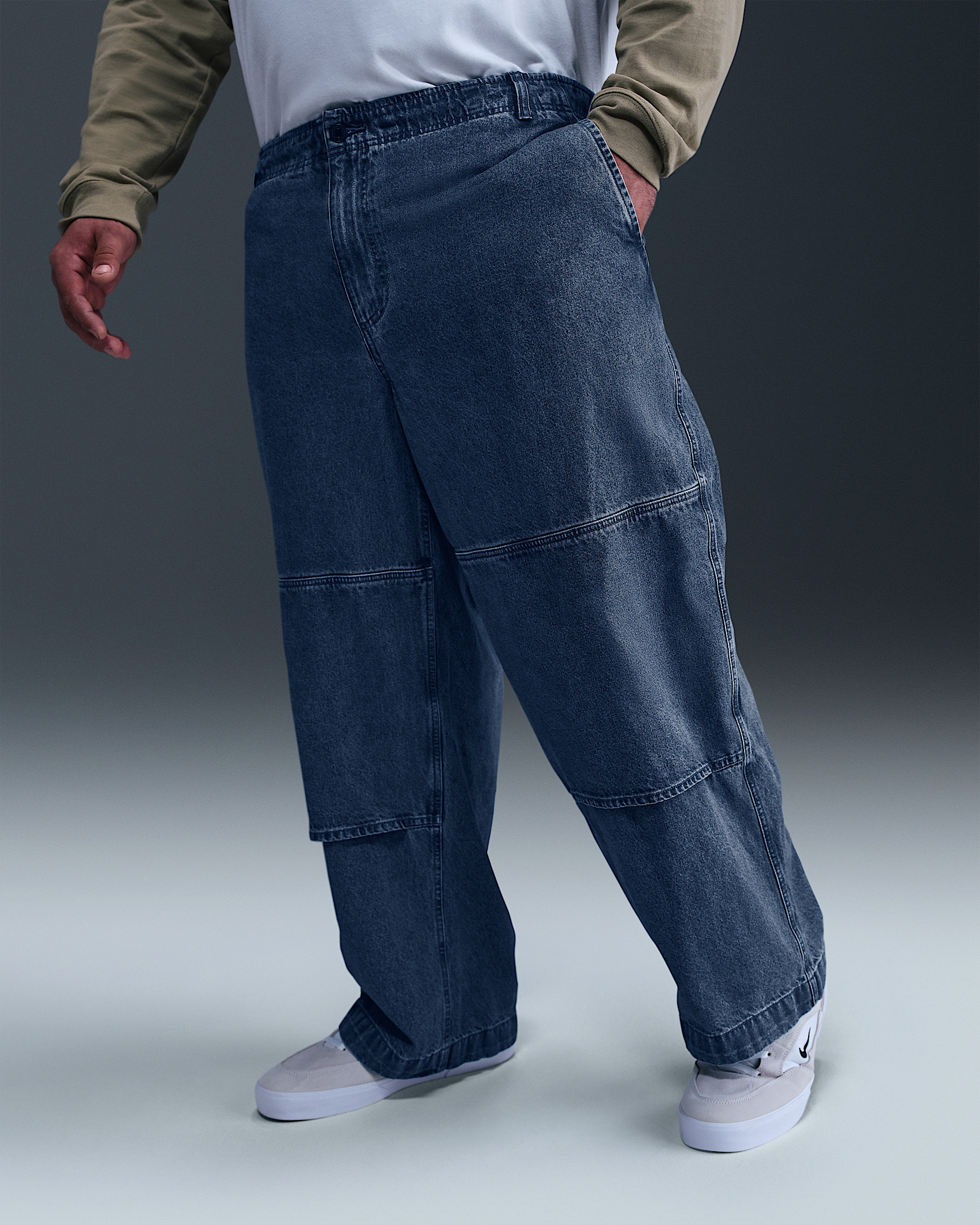 Nike SB Loose Double-Knee Denim Skate Pants - 9