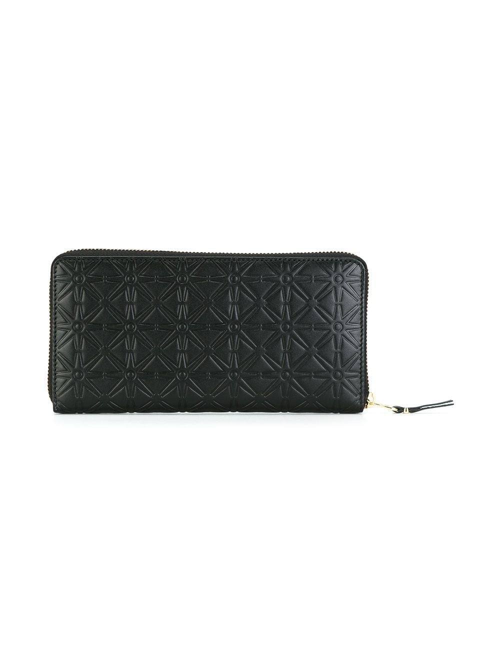 embossed flowers wallet - 2