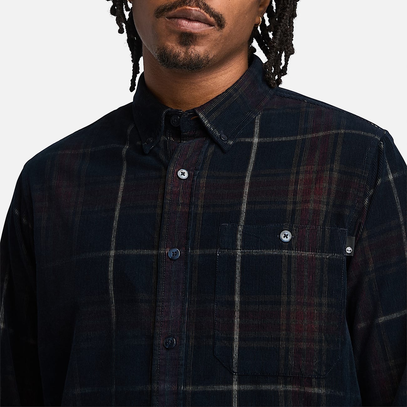 Men's Corduroy Check Shirt - 4
