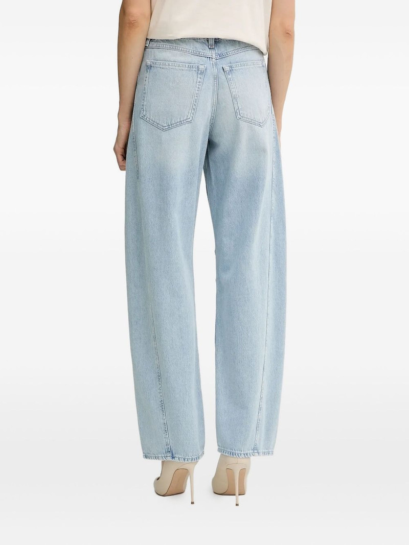 BOSS pleated-panel jeans outlook