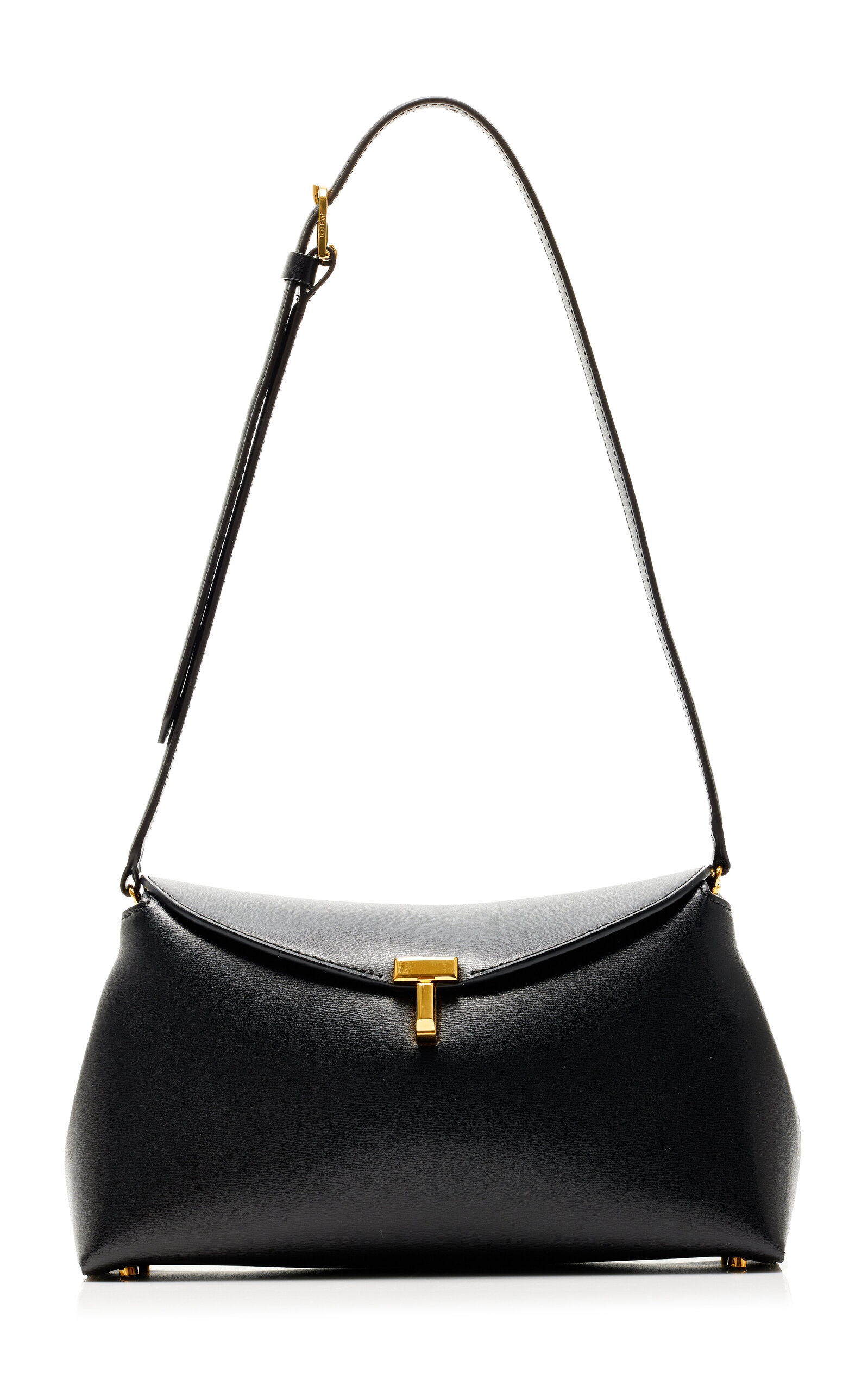 Totême T-Lock Clutch black | modaoperandi | REVERSIBLE