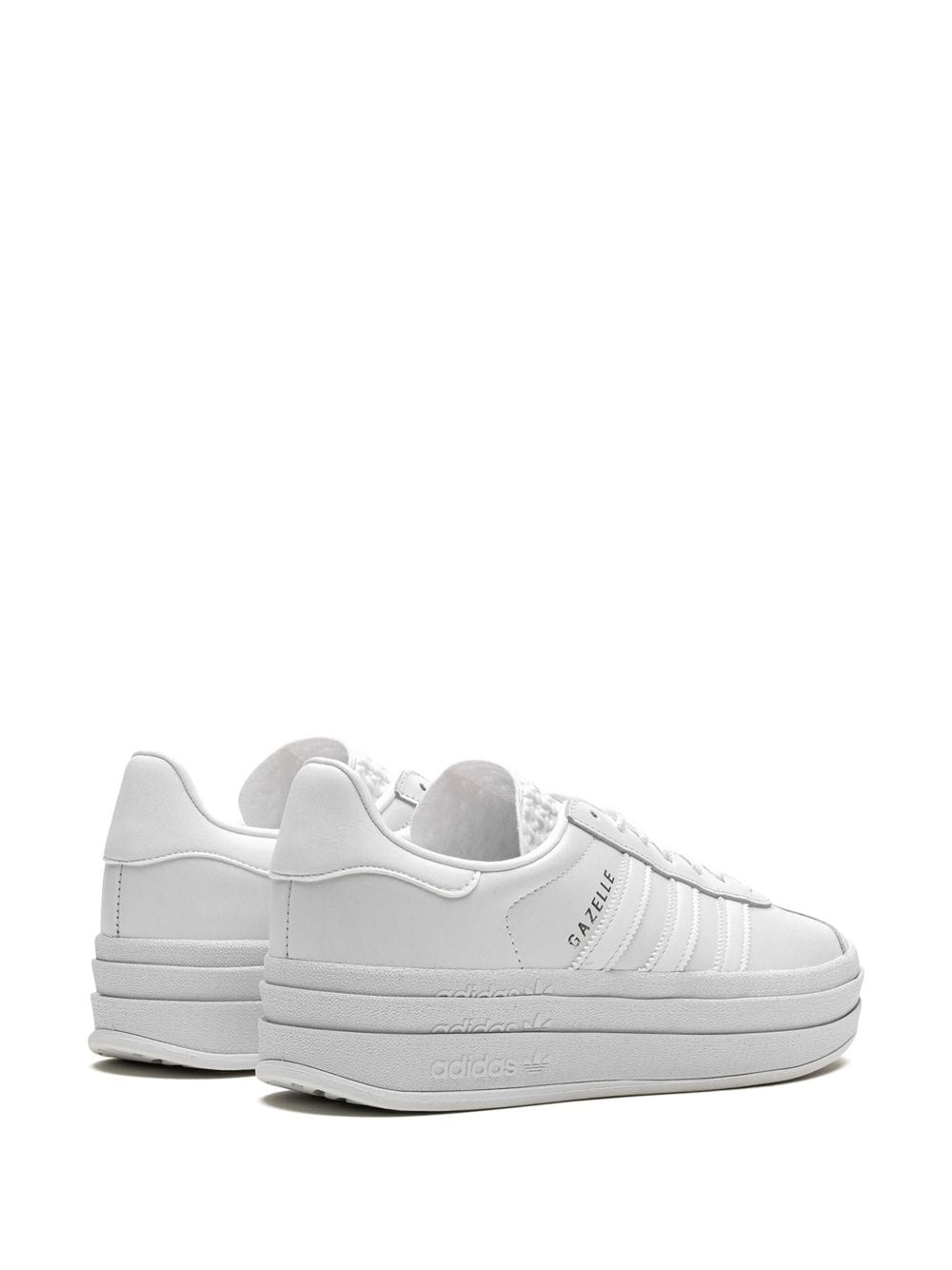 Gazelle Bold "Triple White" sneakers - 3