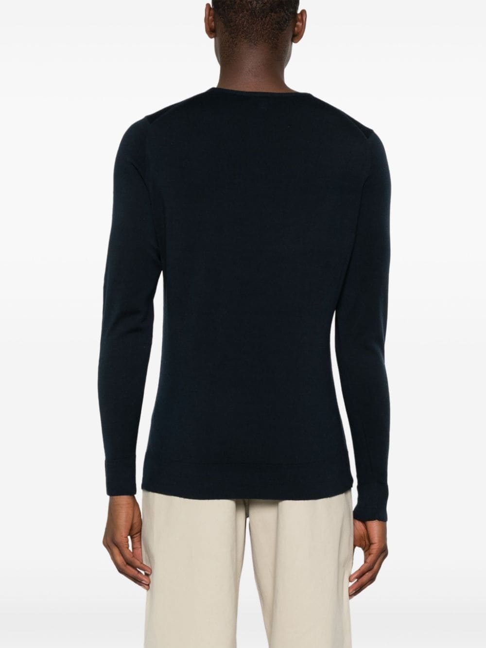 fine-knit merino jumper - 4