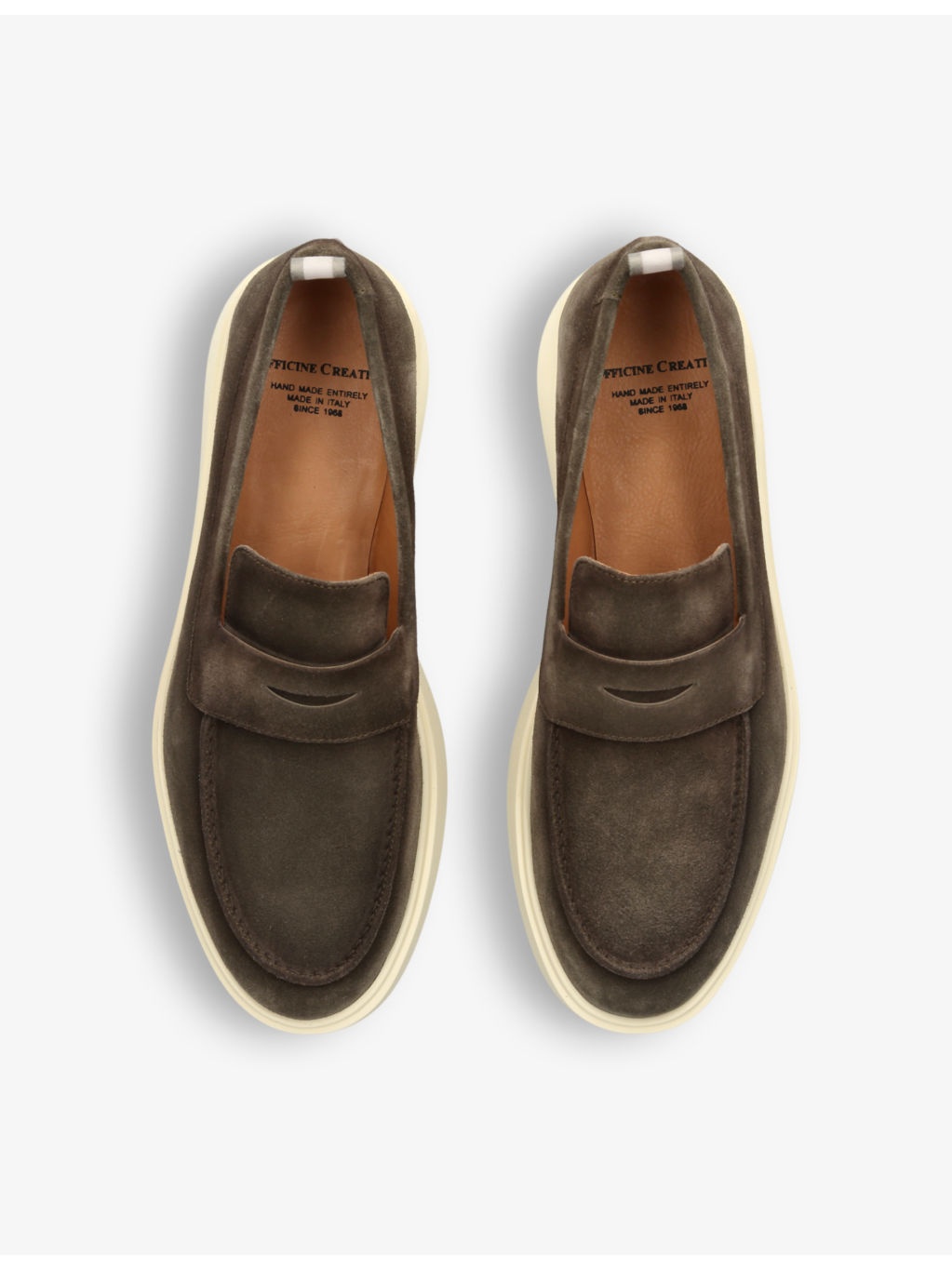 Bones slip-on suede penny loafers - 2
