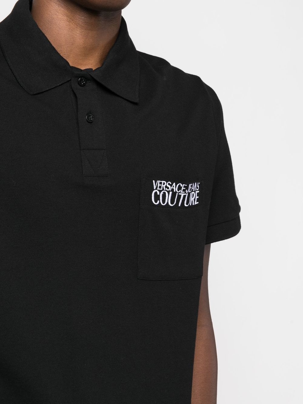 logo-print polo shirt - 5