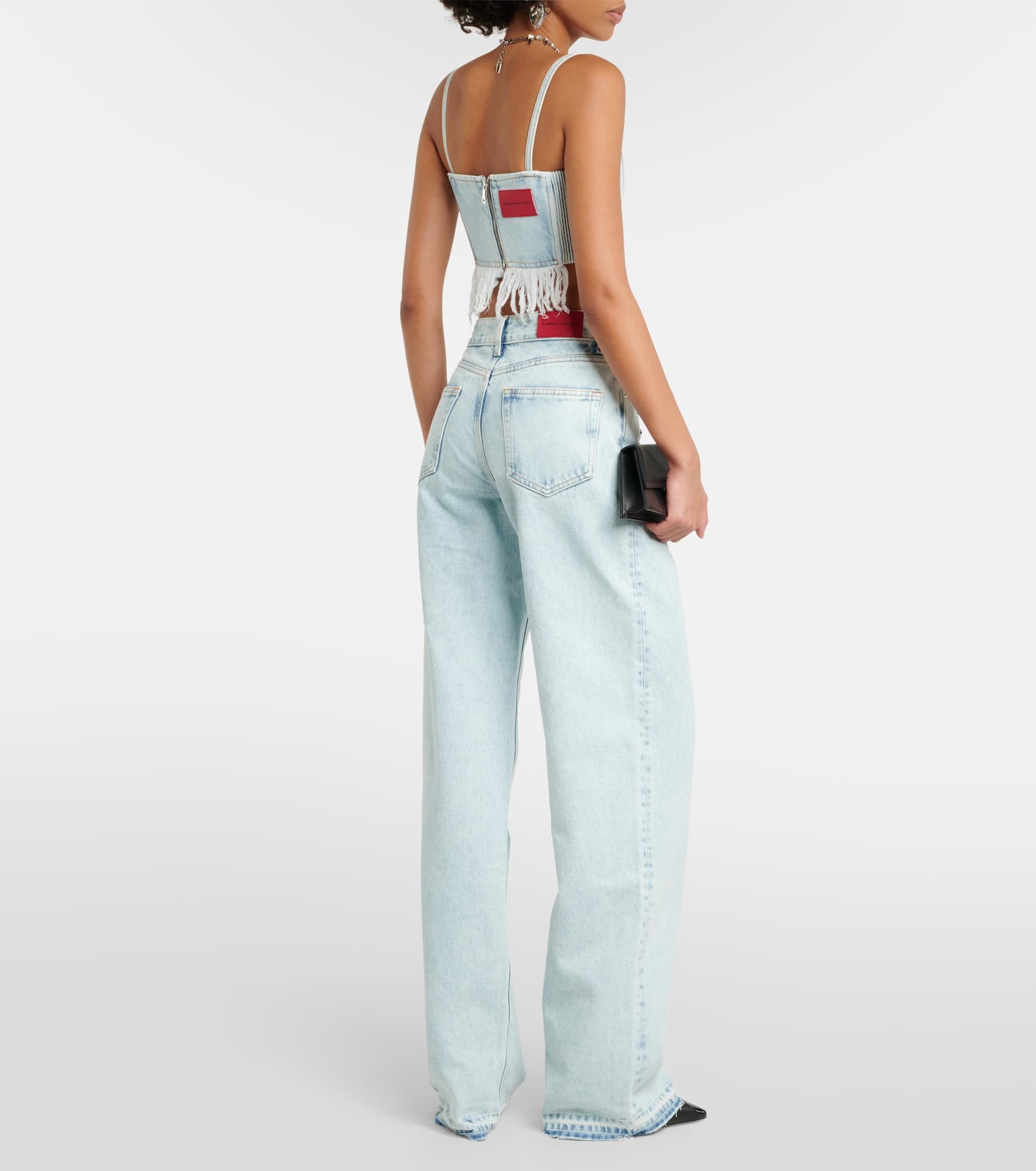 Embellished straight jeans - 3