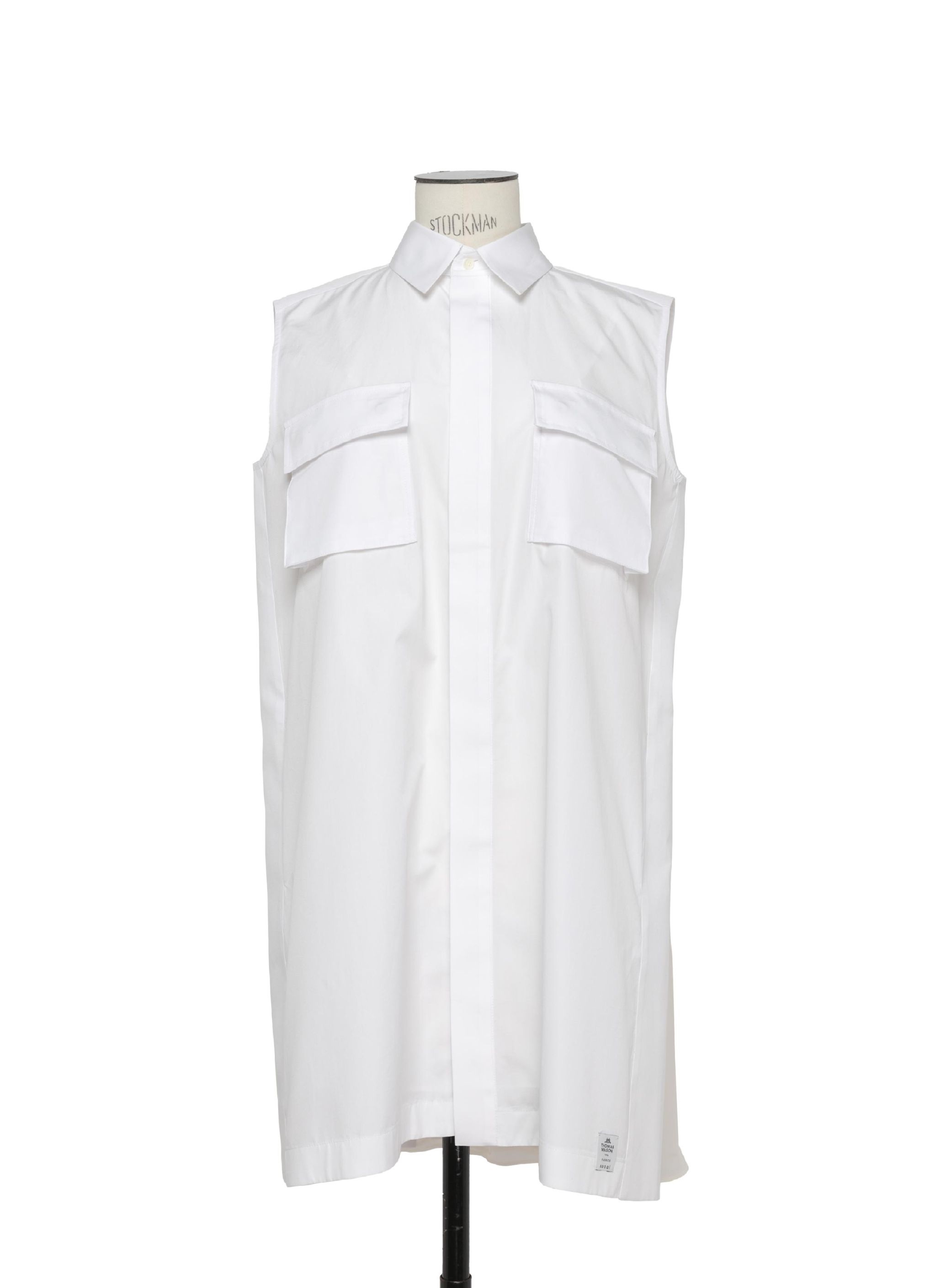 Thomas Mason Cotton Poplin Dress - 1