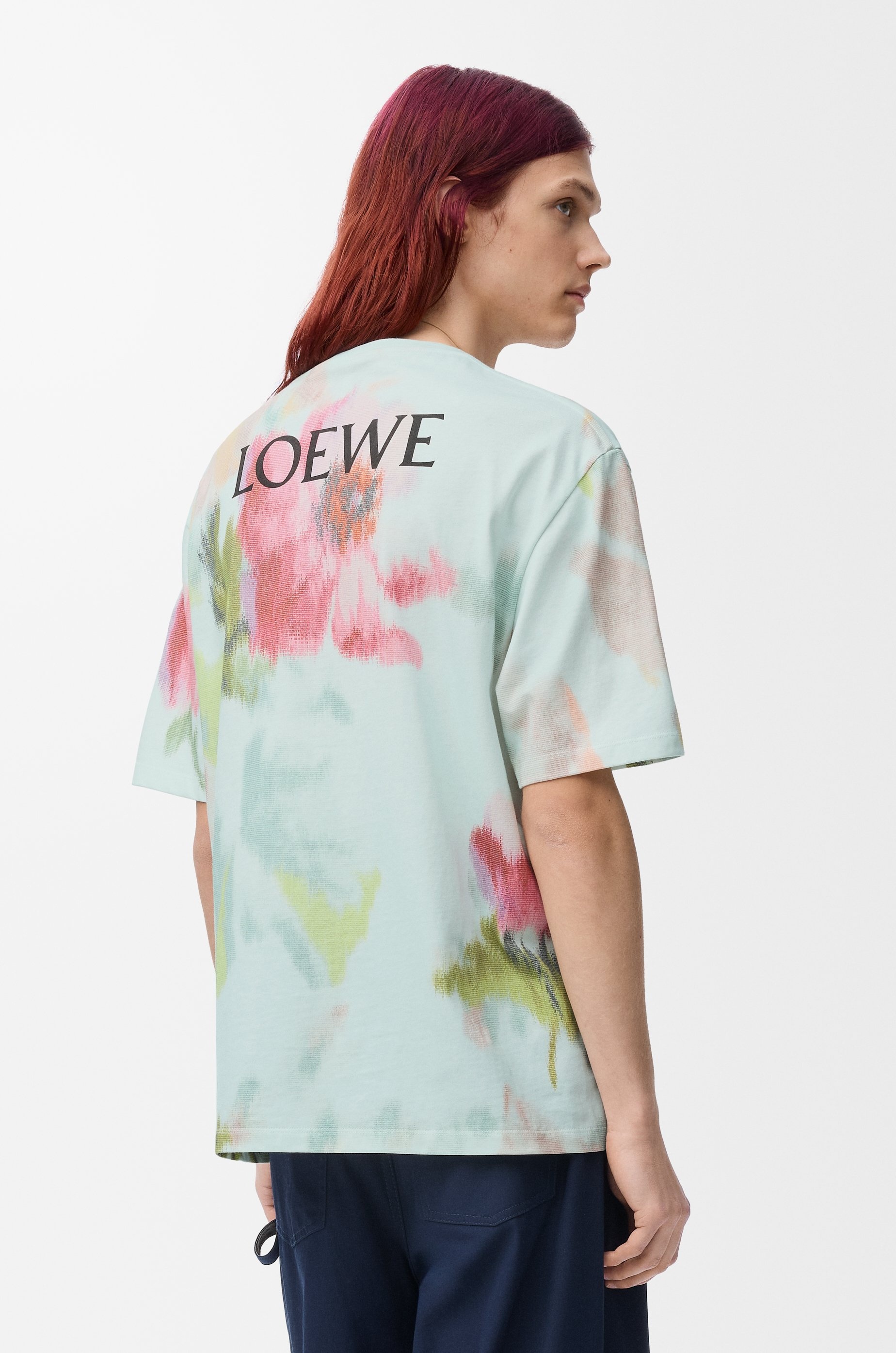 Loose fit T-shirt in cotton - 4