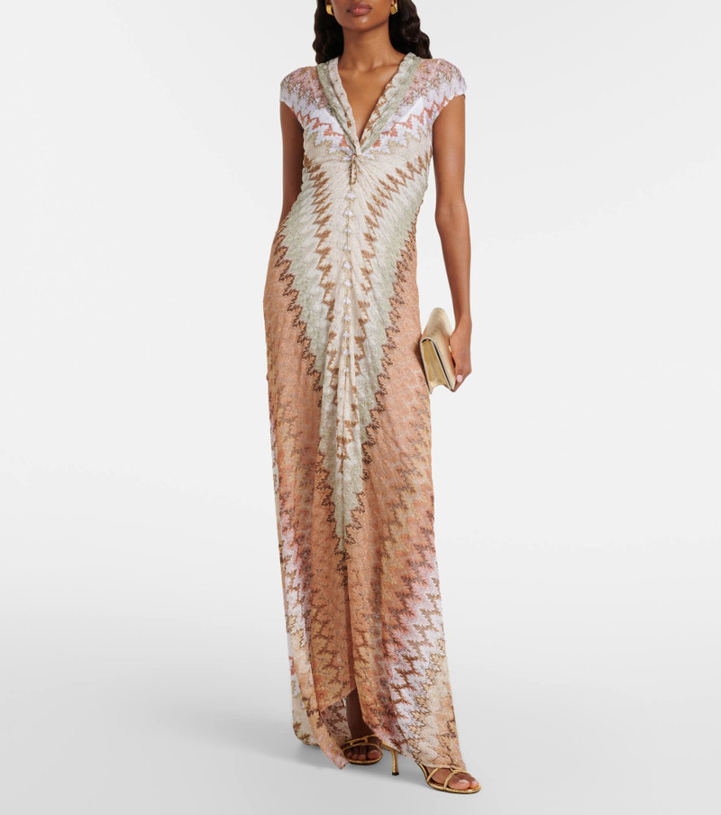 Missoni Lamé maxi dress outlook