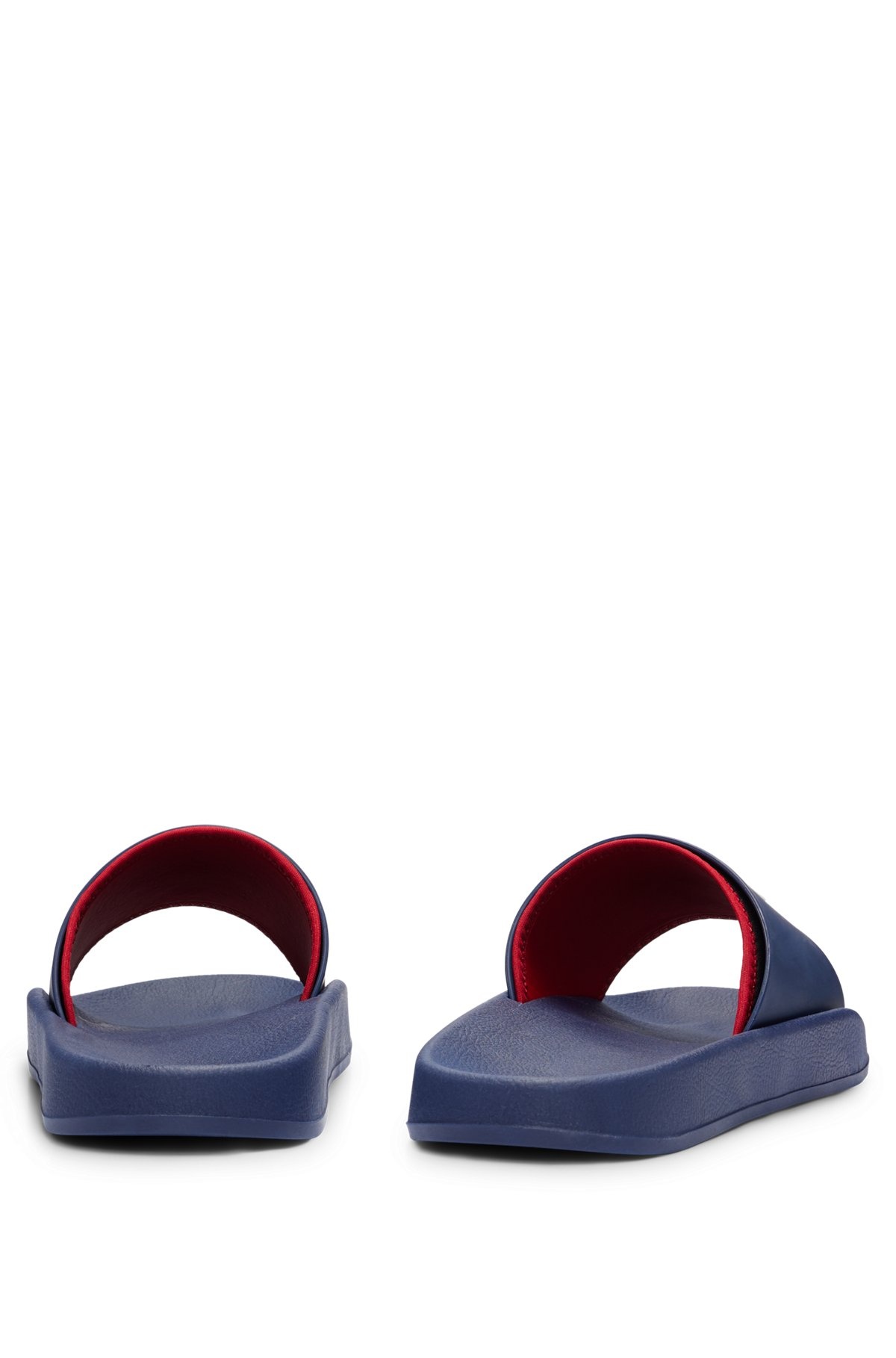 SLIDES WITH LOGO-BRANDED STRAPS - 5