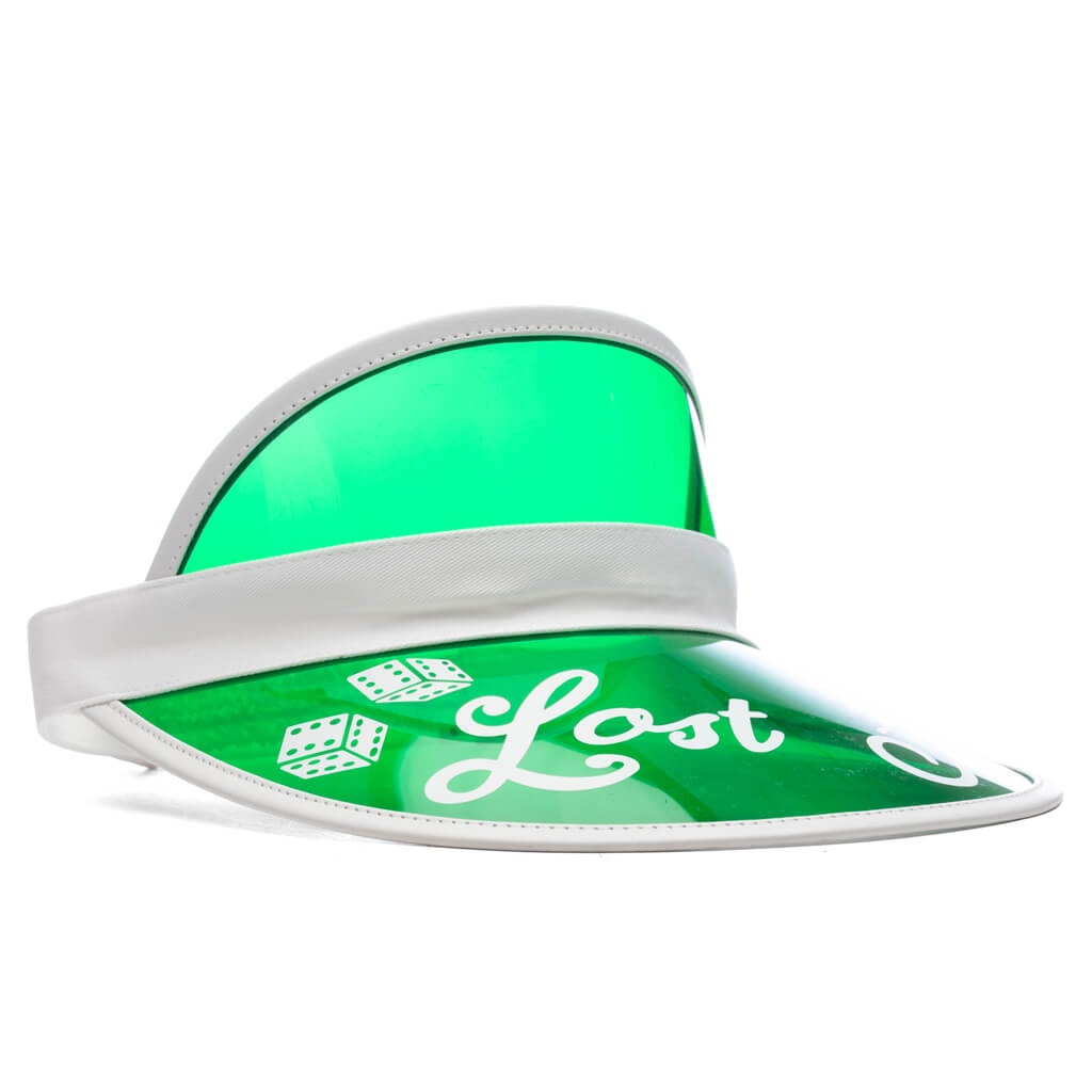 LA SUN VISOR - GREEN/WHITE - 3