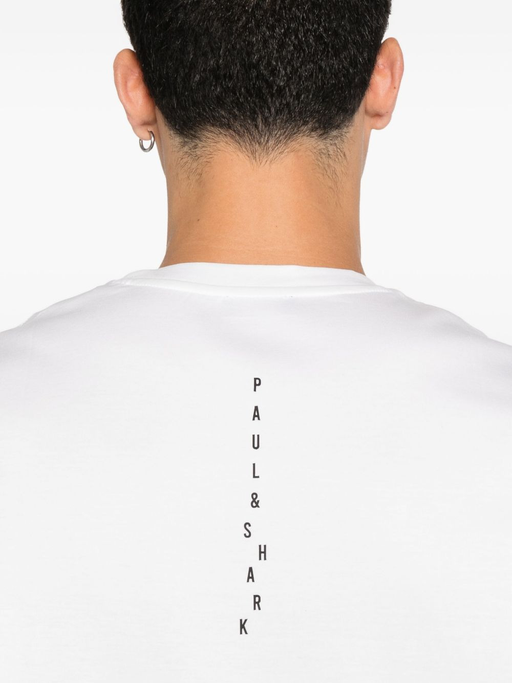 logo-print cotton T-shirt - 4