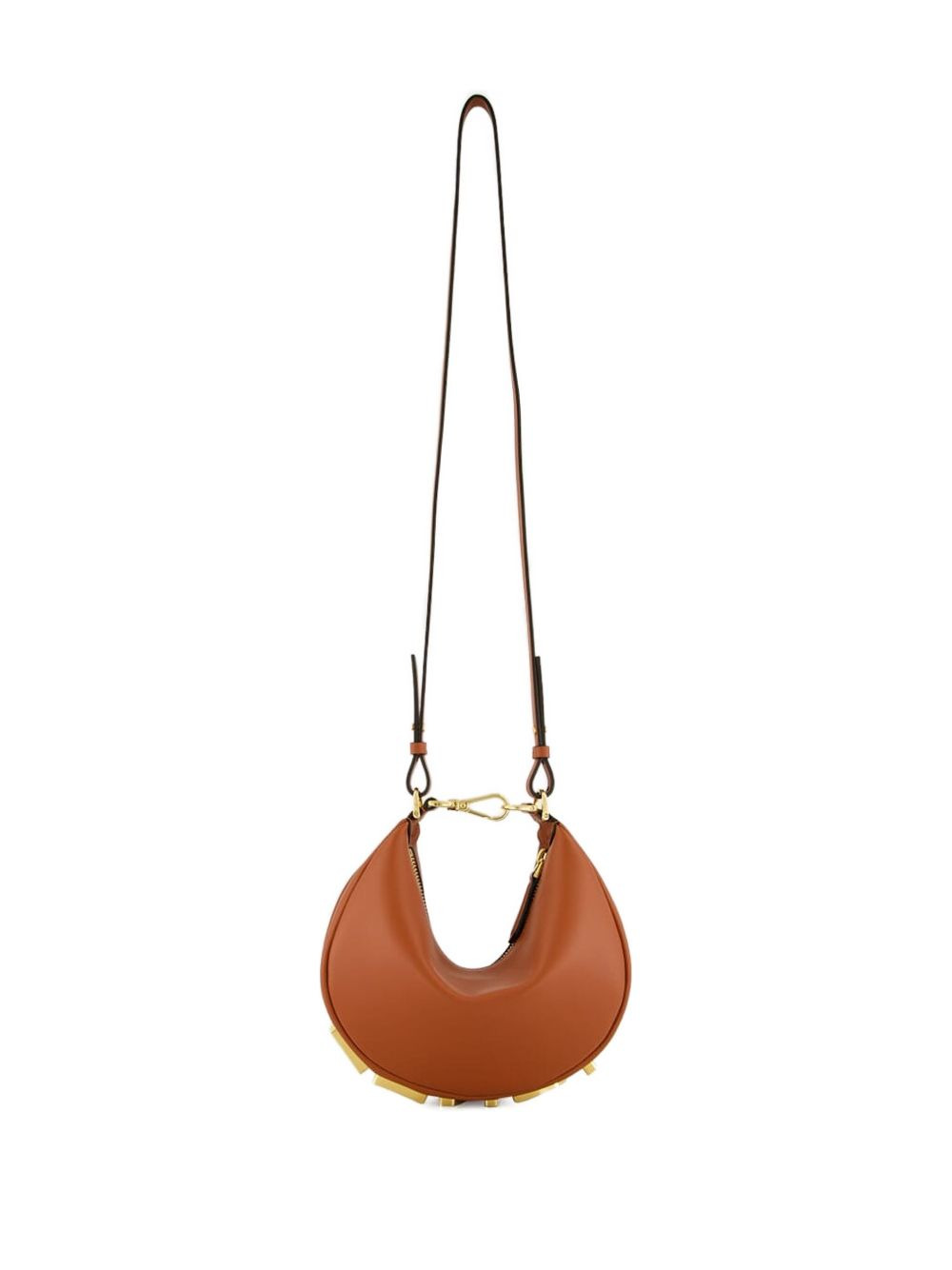 mini Fendigraph leather cross body bag - 2