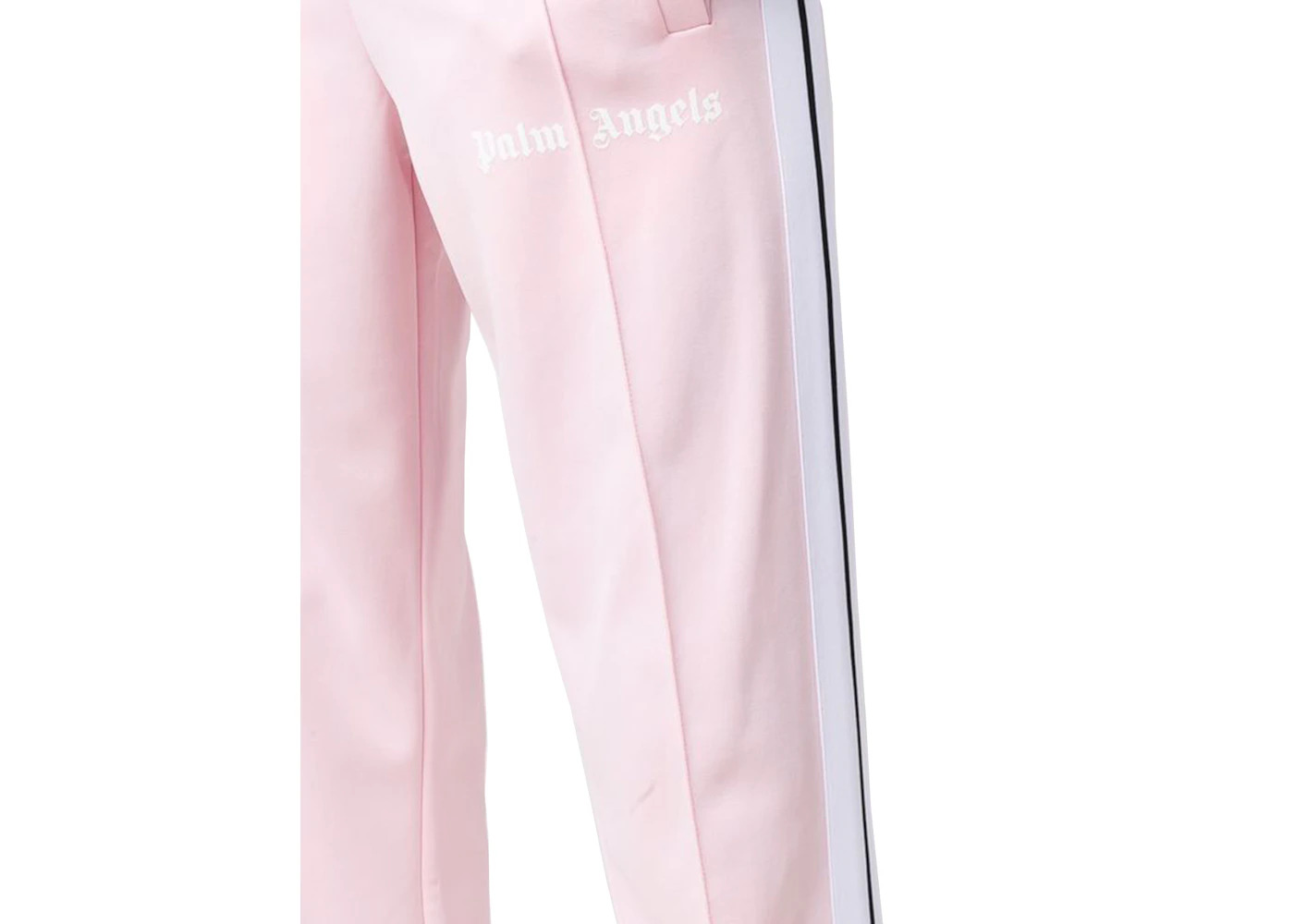 Palm Angels Womens Track Pants Almond Blossom/White - 2