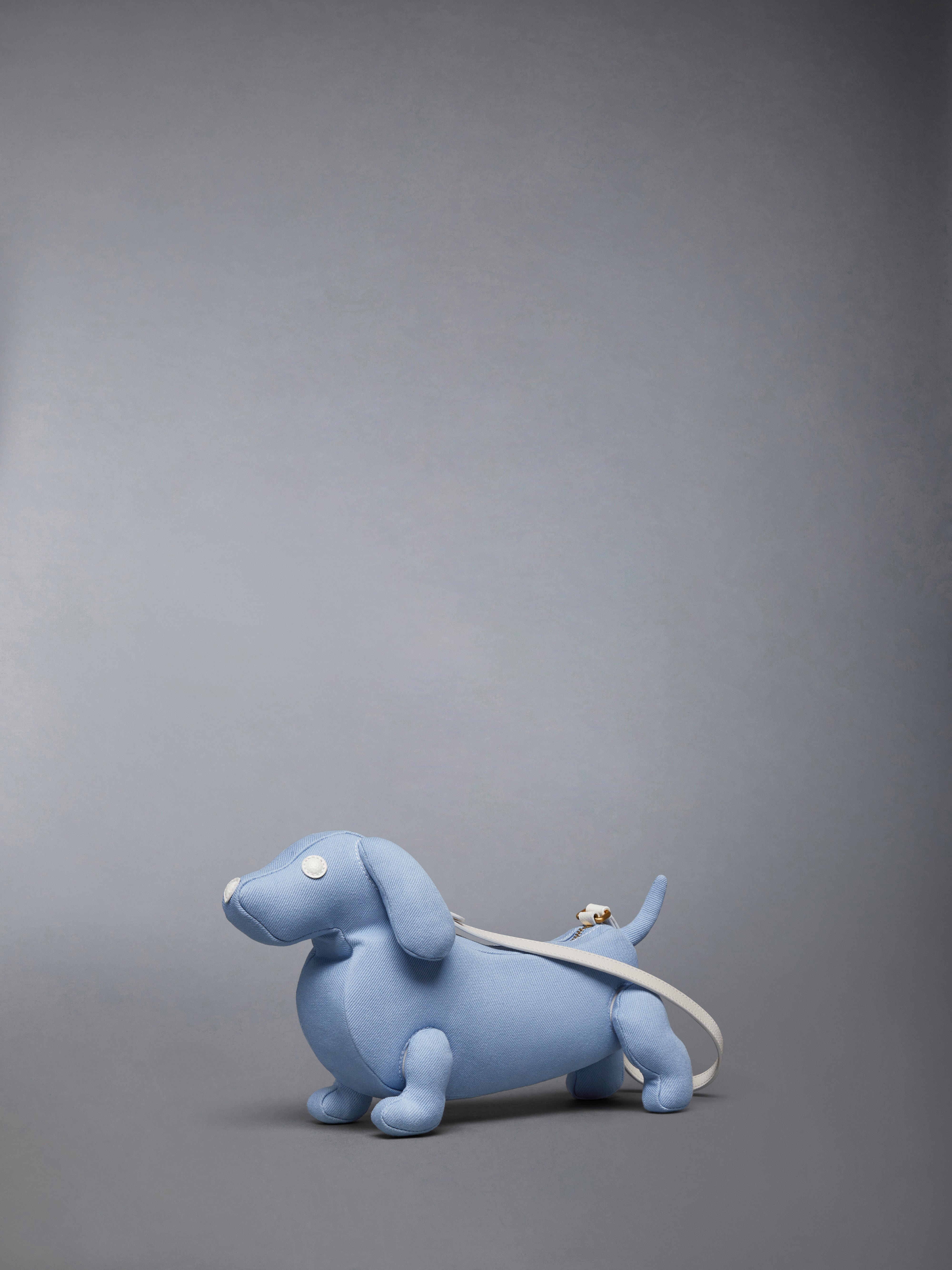 HECTOR BAGUETTE BAG IN SELVEDGED DENIM - 2