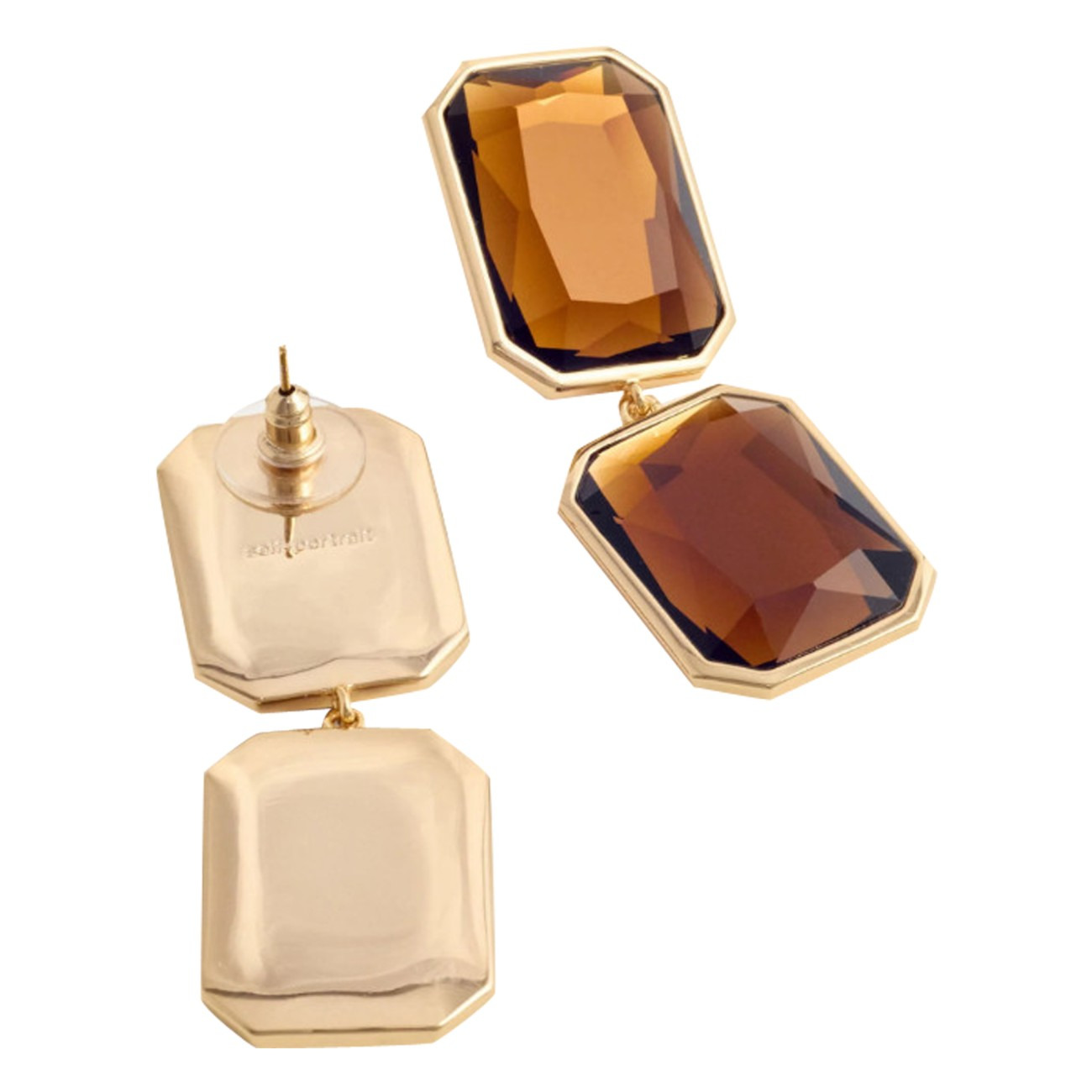 Self Portrait Women Amber Tiered Earrings - 2