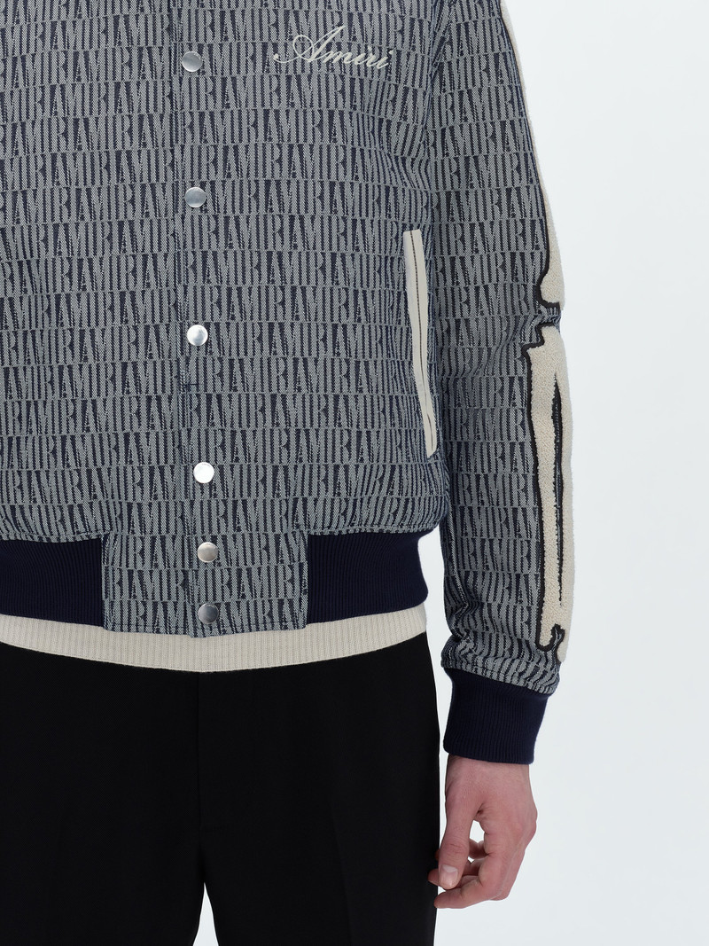 AMIRI JACQUARD BONES BOMBER 6