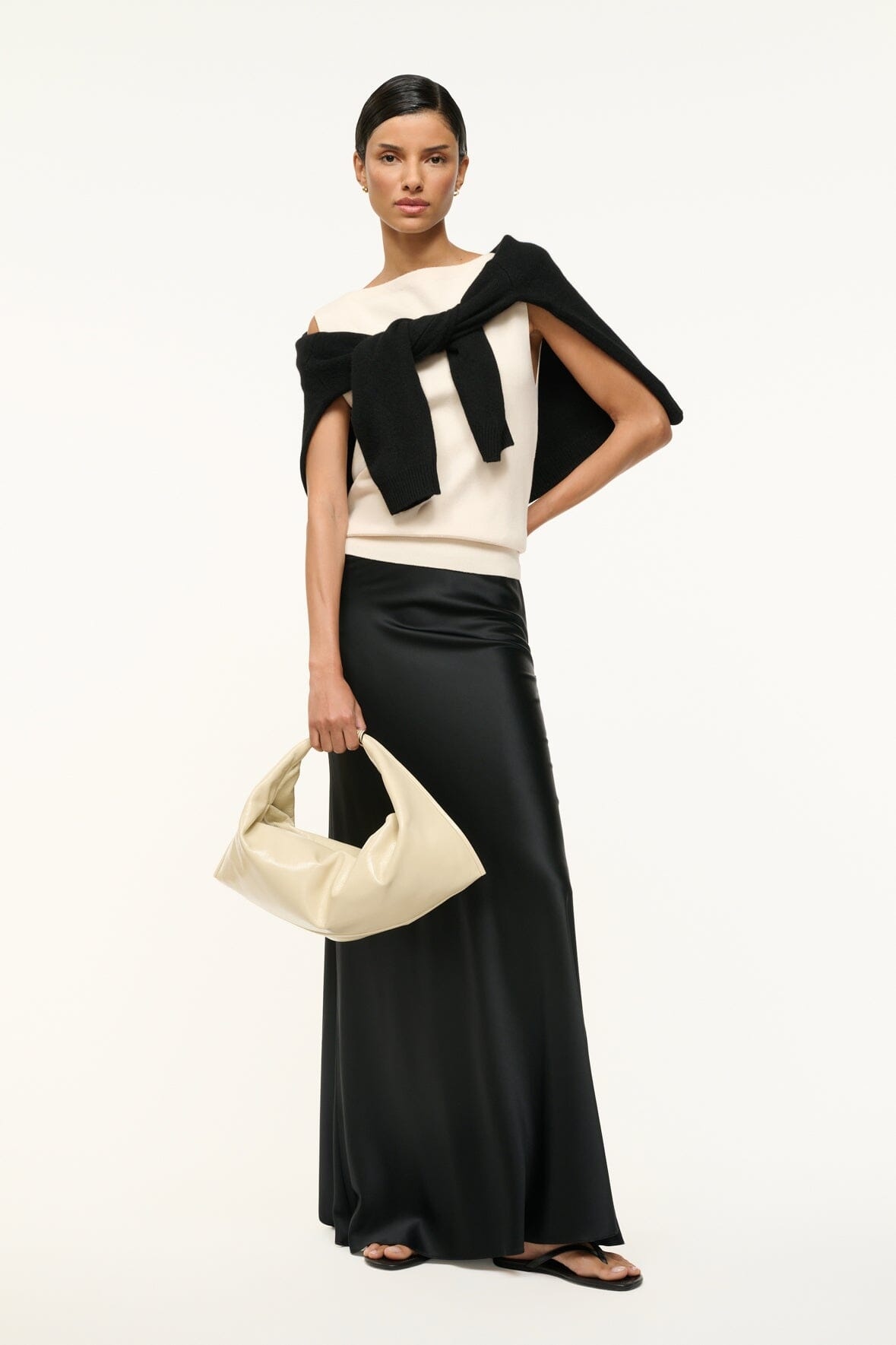 STAUD MINI RONNIE BAG CREAM - 2