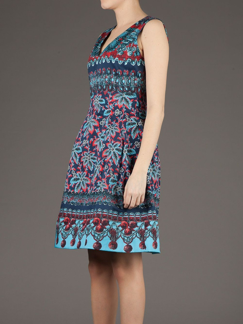 printed lantern dress 4