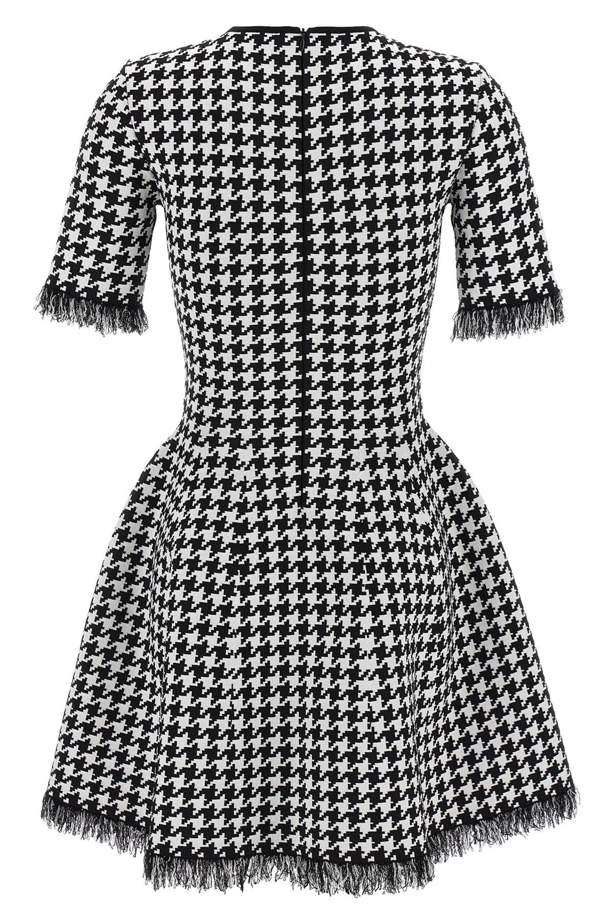 Mcqueen Women Houndstooth Dress - 3