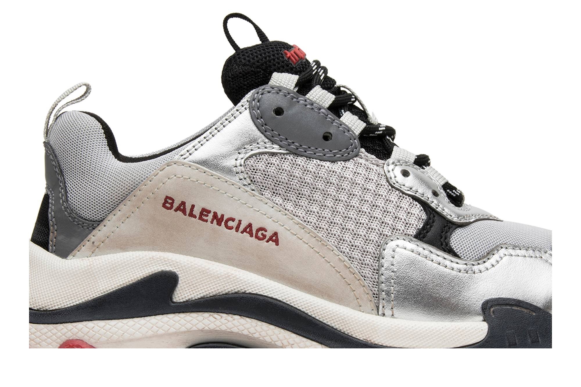 Balenciaga Triple S Sneaker 'Silver' 2018 - 2