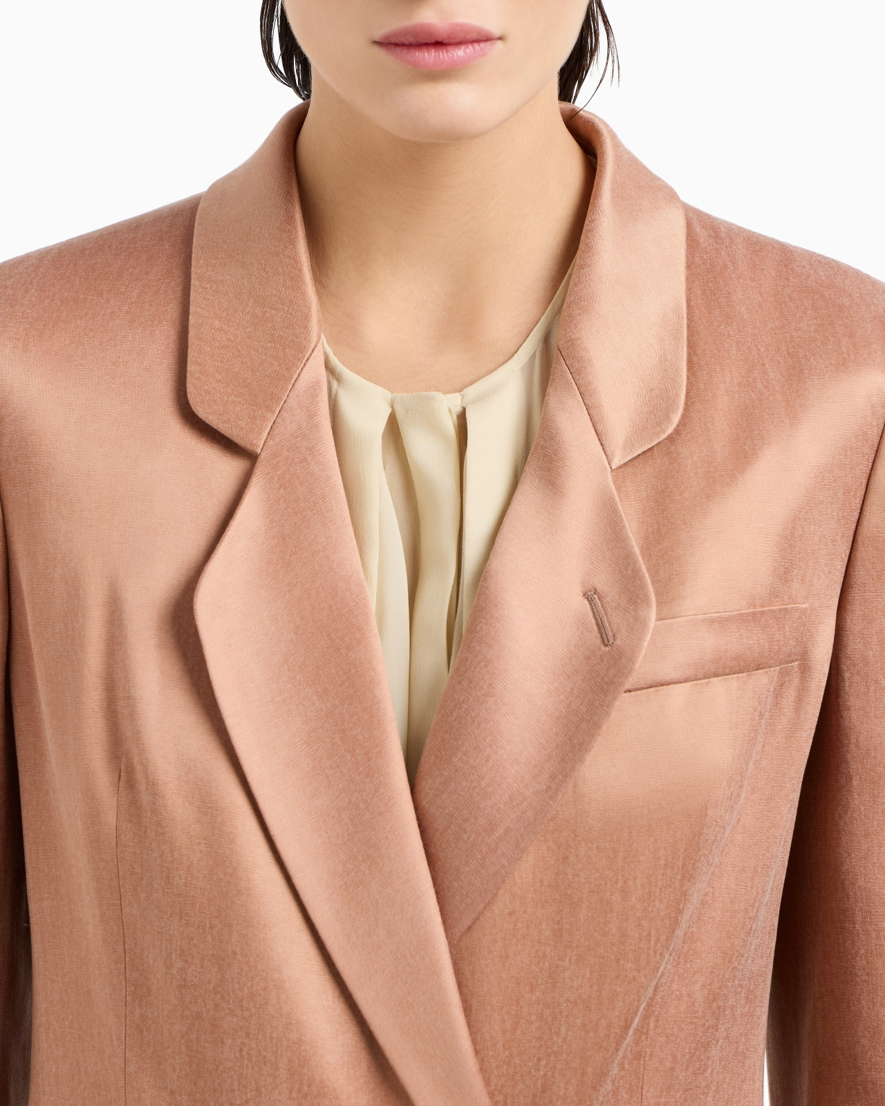 SILK GEORGETTE SHIRT - 5