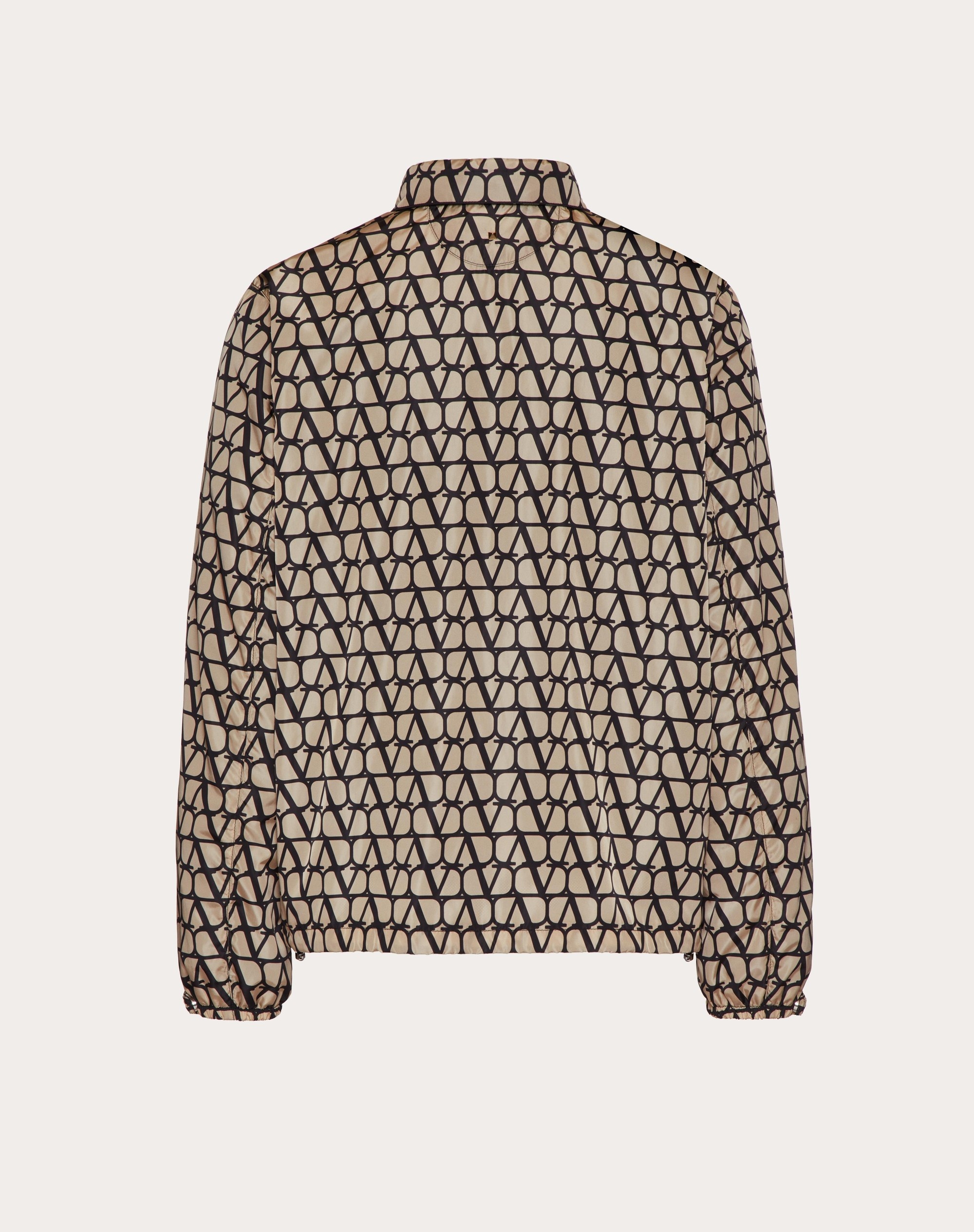 NYLON WINDBREAKER WITH TOILE ICONOGRAPHE PRINT - 2