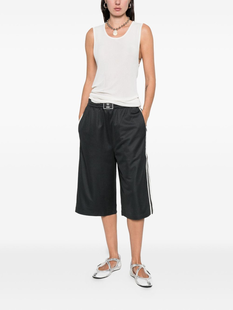 adidas x Avavav logo stripe shorts outlook