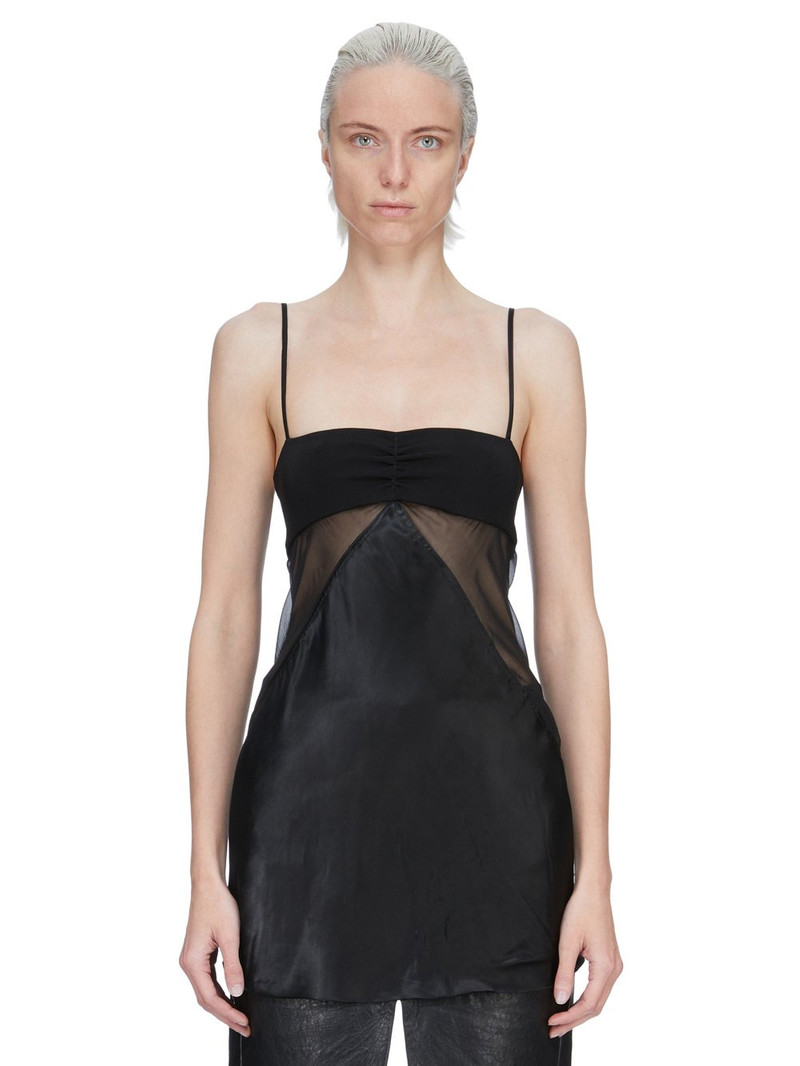 ruched strap top - 1