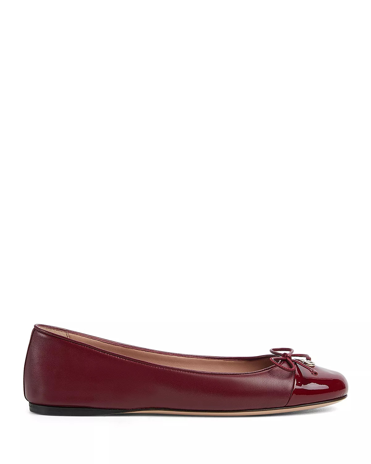 Women's New Marmont GG Leather Ballet Flats - 2