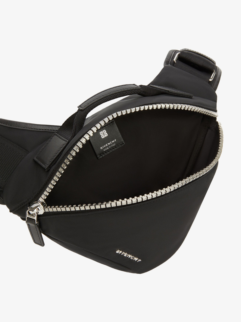 SMALL G-ZIP TRIANGLE BAG IN NYLON 4