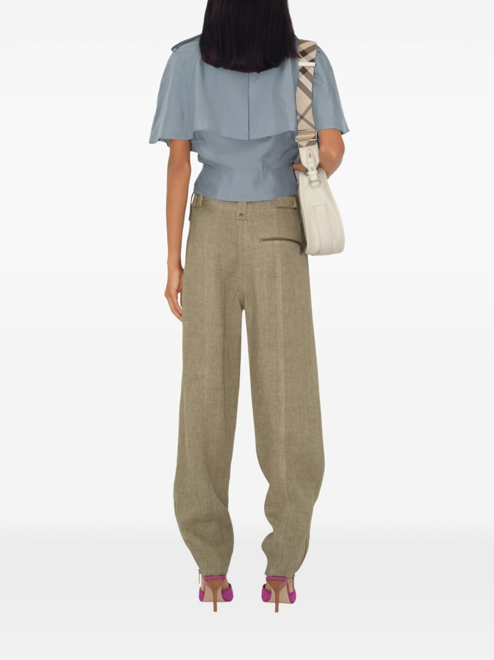 linen trousers - 4