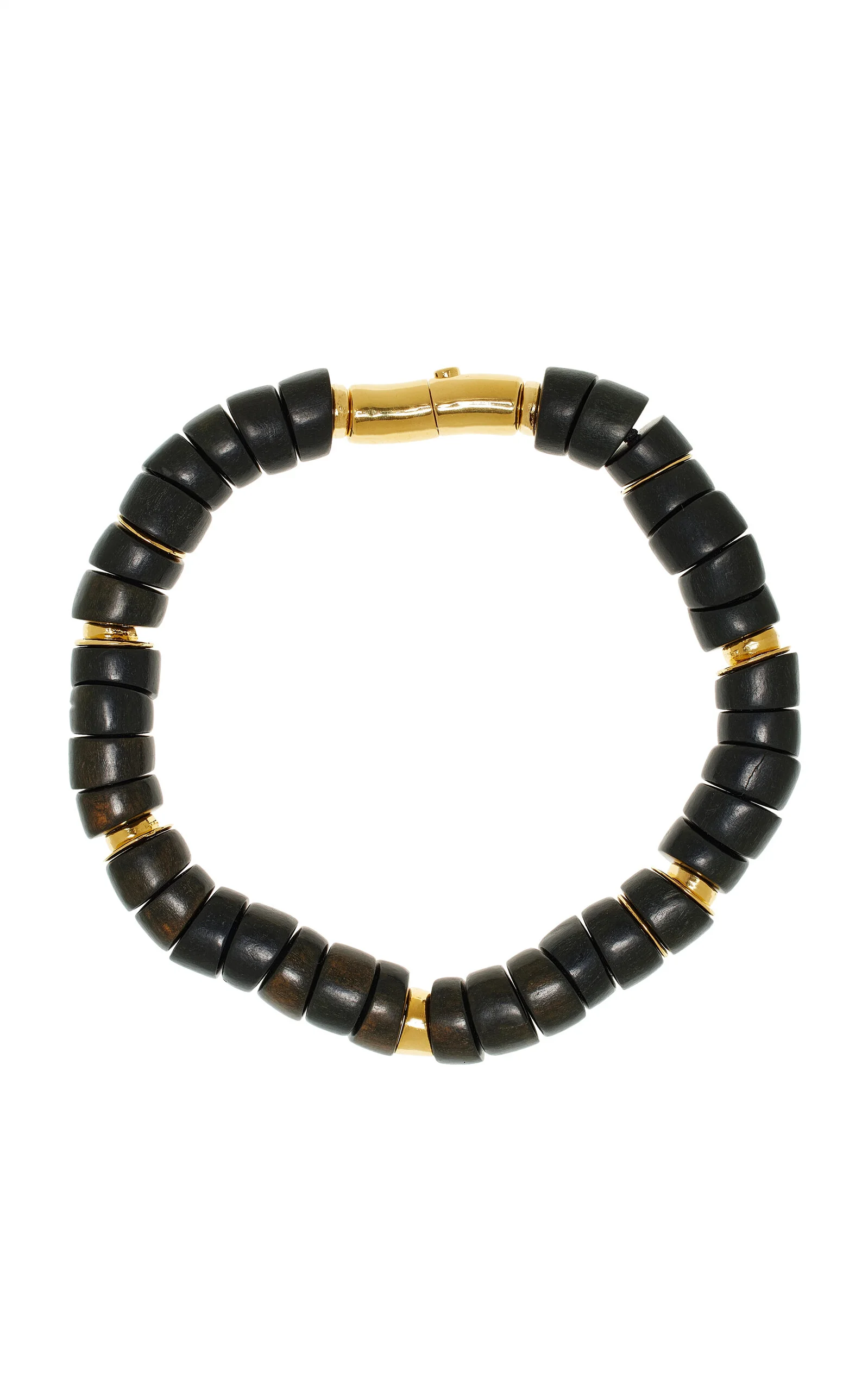 Exclusive La Isla Las Palmas Beaded Choker Necklace black - 1