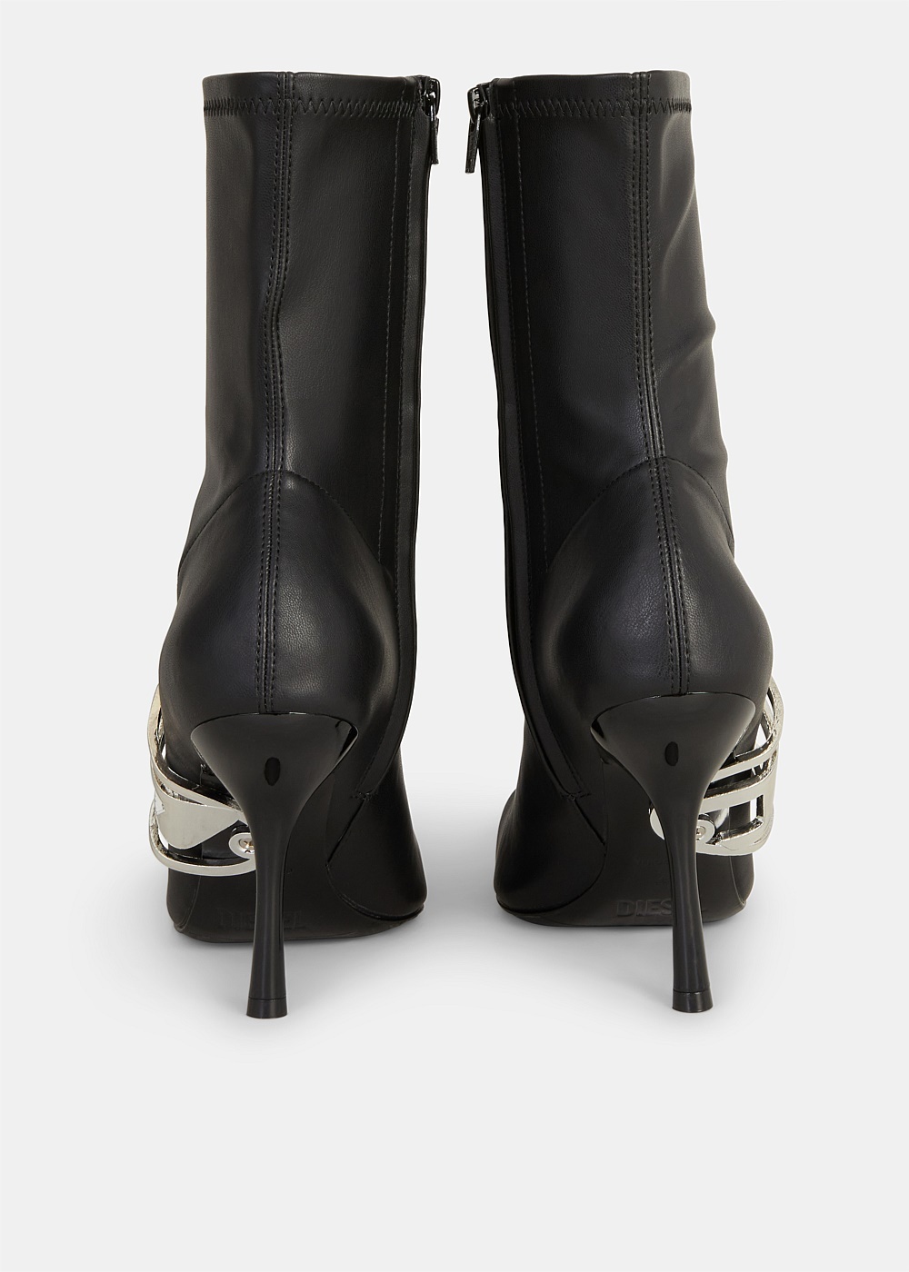 Black Logo Boots - 3