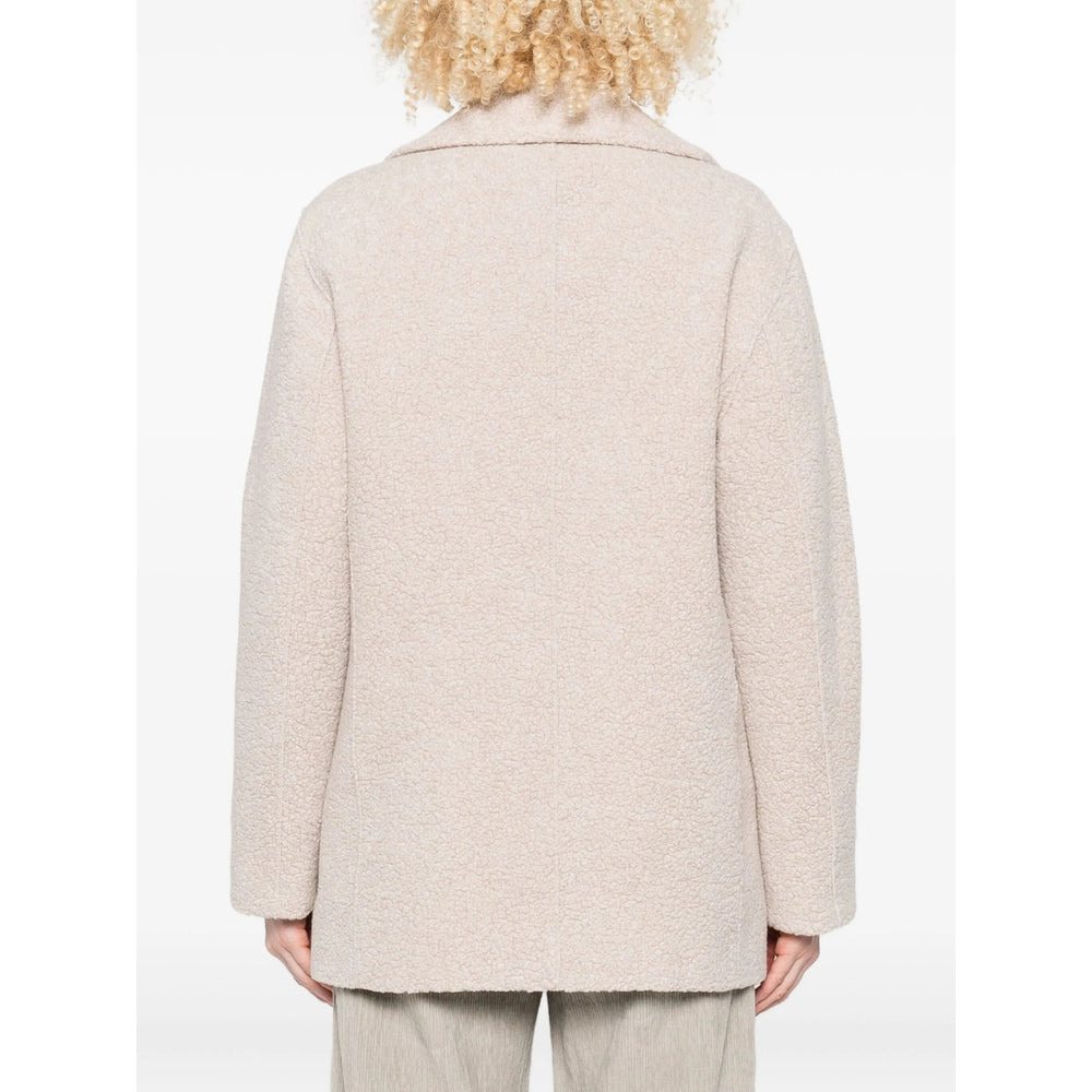 Harris Wharf London Neutrals Jackets - Oversized Jackets Women - 2